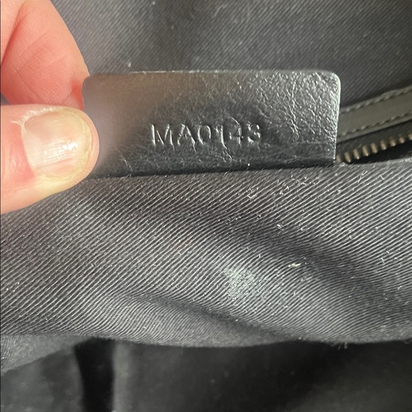 Givenchy Nightingale Black Leather Satchel with Top Handles and Detachable Strap - Picture 12 of 13